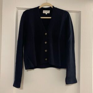 La Ligne Navy Toujours Cardigan